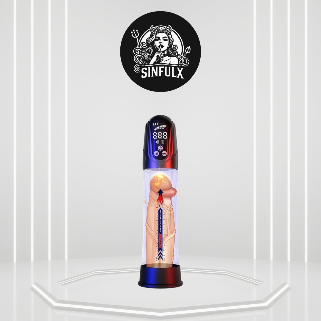 2-in-1 Suction & Pressure Penis Pump – Automatic Male Enhancer