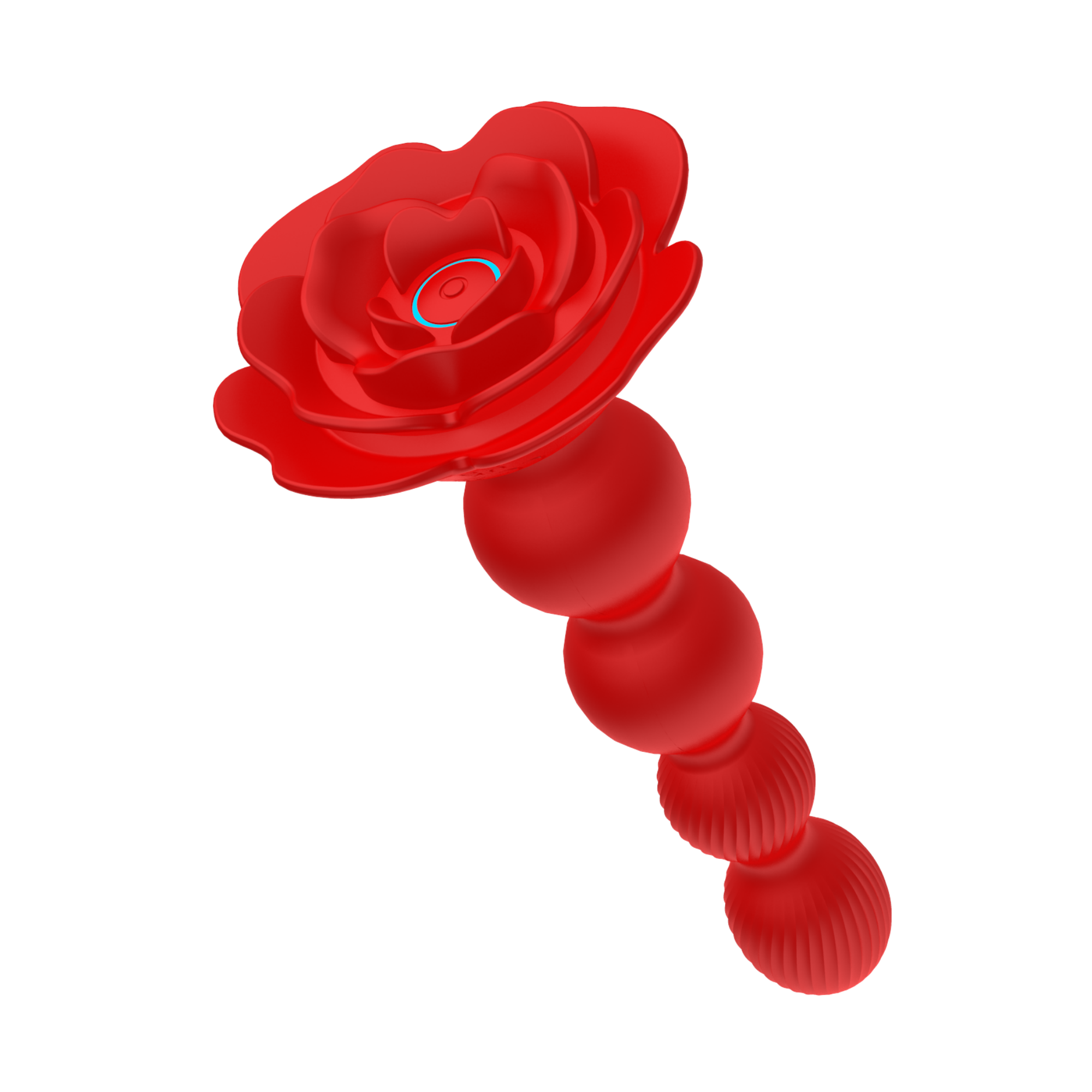 Rose Vibrating Anal Beads - The Anal Rose Caelestis | V For Vibes