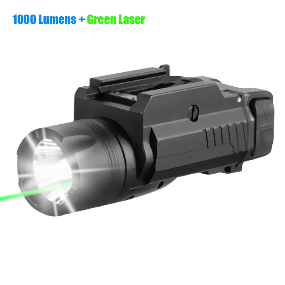 1000 Lumens Tactical LED Weapon Gun Light Military Airsoft