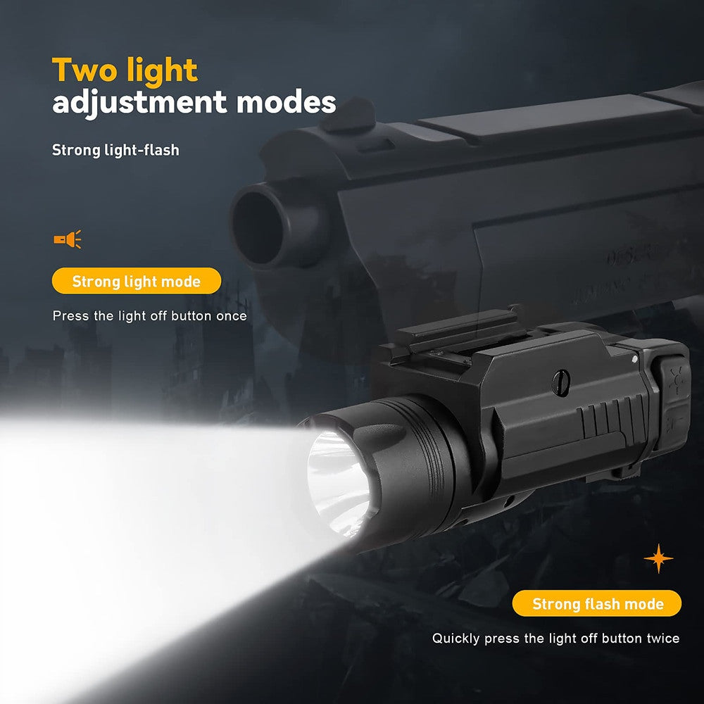 1000 Lumens Tactical LED Weapon Gun Light Military Airsoft